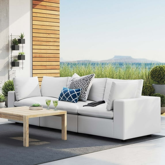 Modway Commix Sunbrella® Outdoor Patio Sofa in White