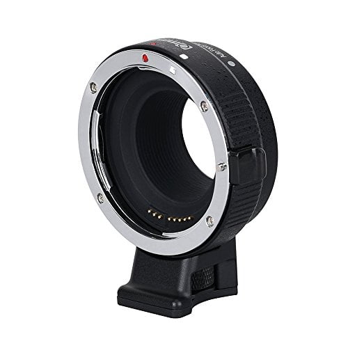 Commlite cm-EF-EOS M Auto-Focus Lens Mount Adapter for EF/EF-S Lens to Canon EOS M (EF-M Mount) Mirrorless Camera Lens Converter Ring for Canon EOS M1 M2 M3 M5 M6 M10 M50 M100