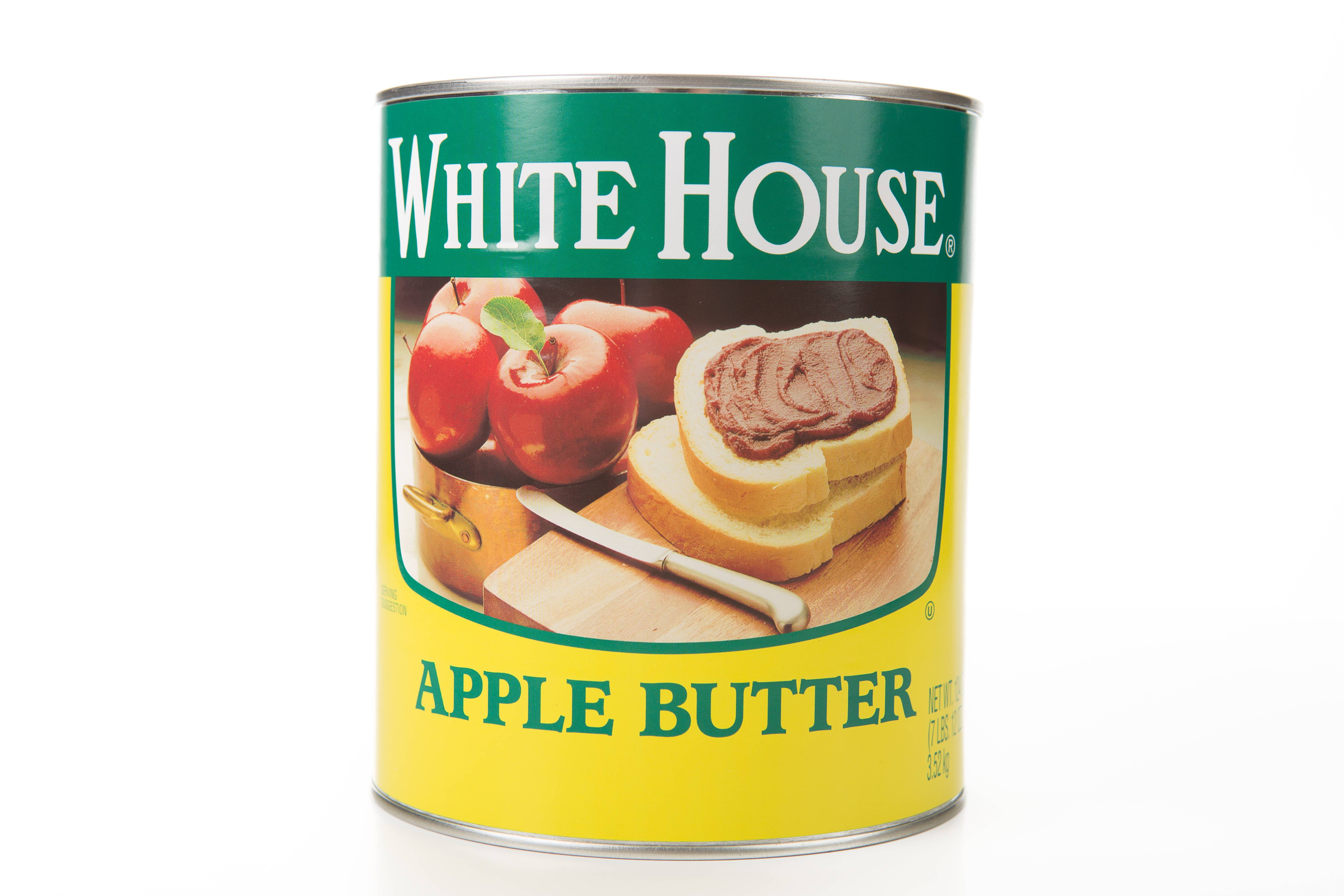 Commodity Canned Fruit & Vegetables Natural Fruit Apple Butter, 10 Can (6 Pack)