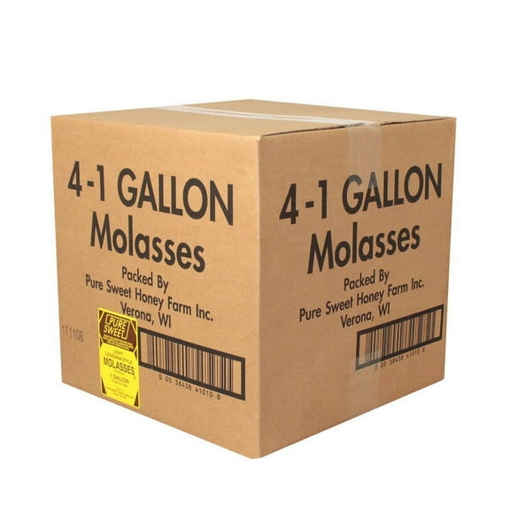 Commodity Honey (Price/Pack) Light Molasses 1 Gallon per Pack - 4 per Case