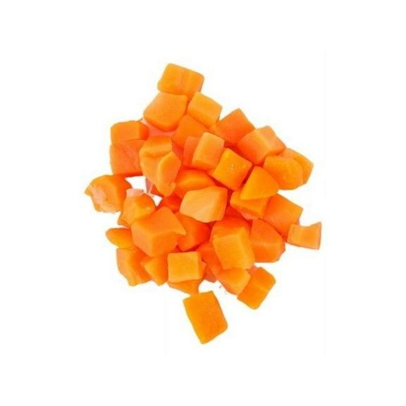 Commodity Vegetables 3/8 inch Diced Carrot, 20 Pound 1 each.