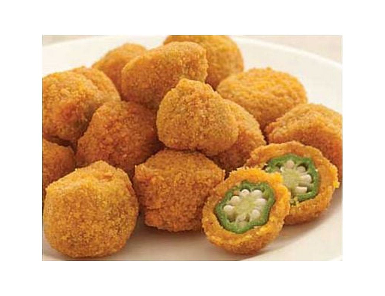 Commodity Vegetables Breaded Okra, 2 Pound - 12 per case.
