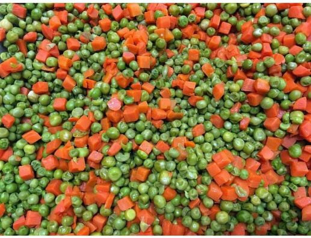 Commodity Vegetables Diced Pea and Carrot, 20 Pound - 1 each.