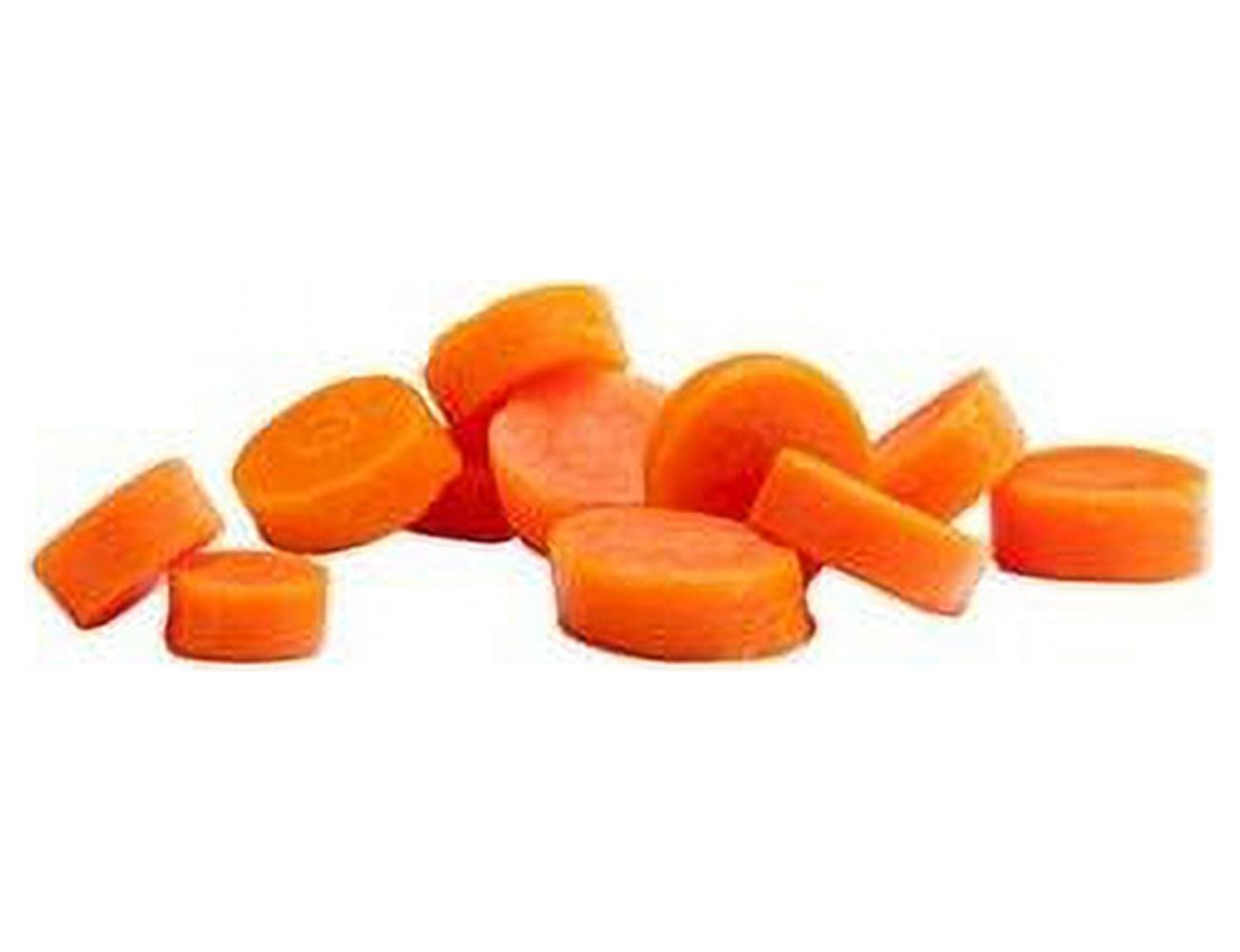 Commodity Vegetables Individual Quick Frozen Sliced Smooth Carrot, 20 Pound - 1 each.