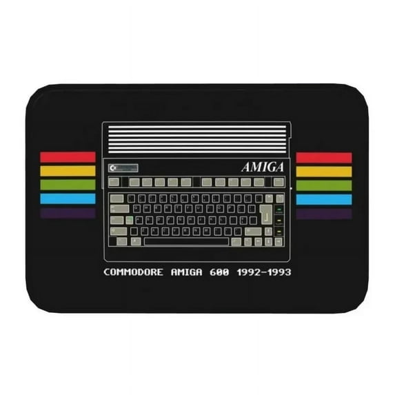 Commodore 64 Retro Classic Doormat Anti-Slip Kitchen Bathroom Mat Toilet Door Floor Entrance Carpet Rug
