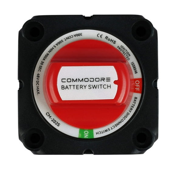 Commodore CM-202S On/off Battery Disconnect Switch