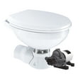 thumbnail image 1 of Commodore Quiet Flush Electric Toilet - Rear Macerator - Raw Water Pump - Regular Size [CM4RMT], 1 of 1