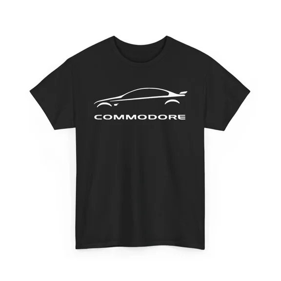 Commodore Racing Car Unisex Heavy Cotton Tshirt