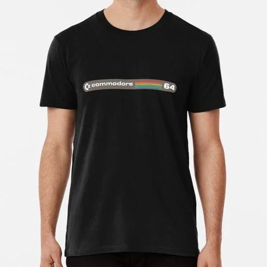 Commodore Size S to 5XL Made in the USA T-Shirt