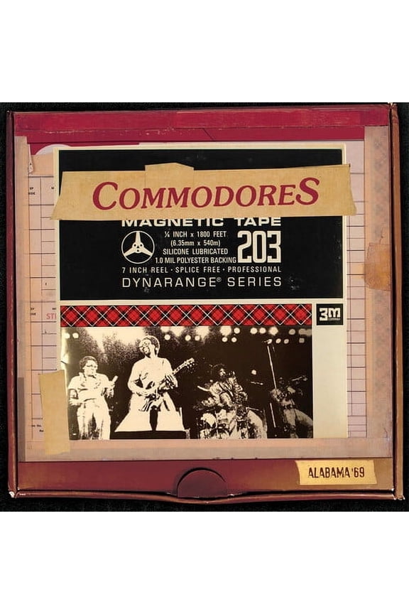 Commodores - Alabama '69 - Red/Gold Splatter - Music & Performance - Vinyl