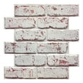 thumbnail image 1 of Commomy 10 Pcs 3D Faux Brick Wall Panels Peel and Stick Wall Tile,Thin PVC Brick Panels,11.8"X11.8", 1 of 11
