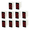 thumbnail image 1 of Common Anode 10 Pin 1 Bit 0.55 x 0.3 x 0.33 Inch 0.35" Red  Display 10pcs, 1 of 6