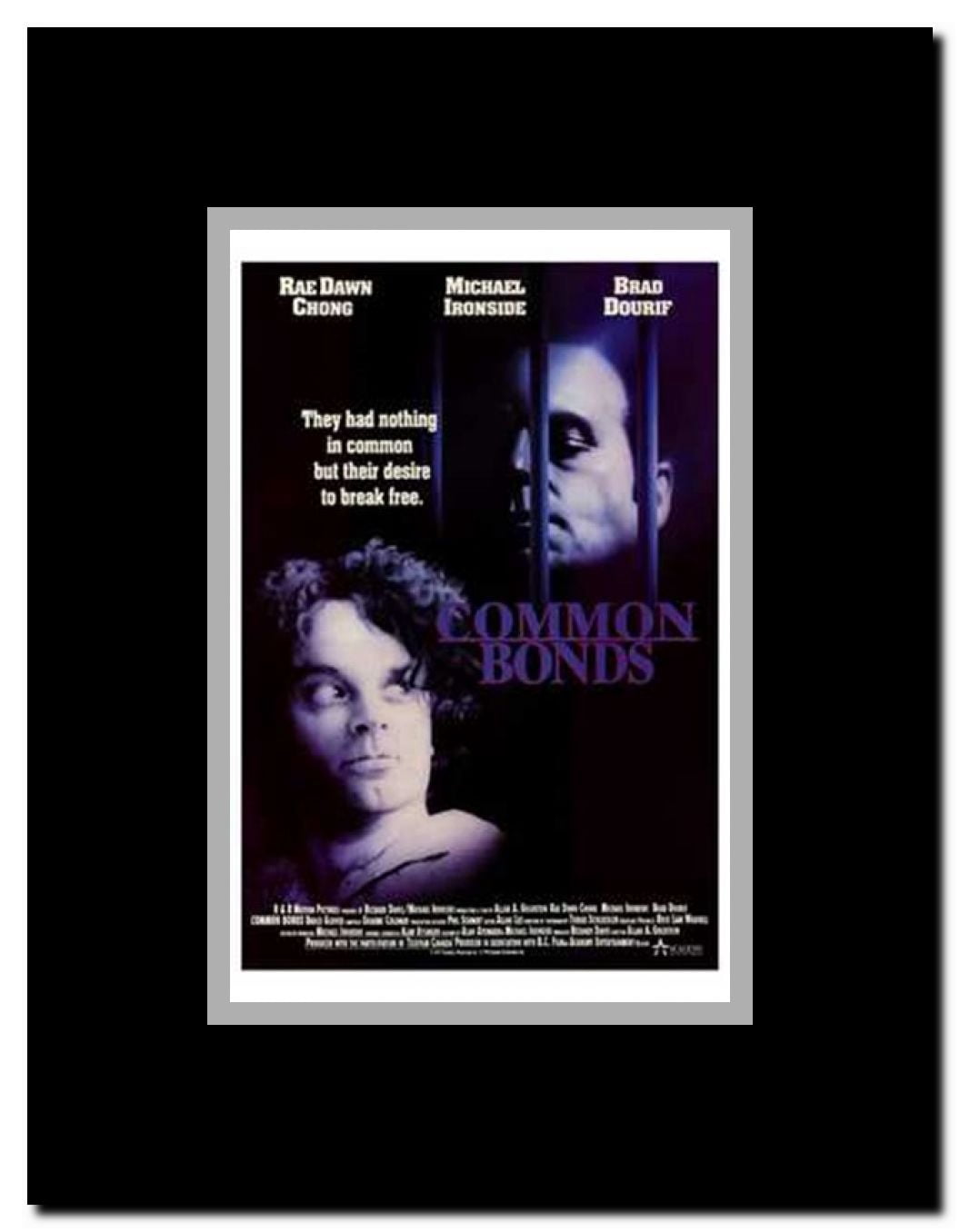 Common Bonds Framed Movie Poster