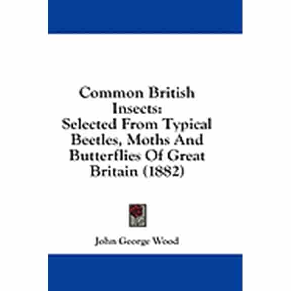 Common British Insects : Selected From Typical Beetles, Moths And Butterflies Of Great Britain (1882) (Paperback)
