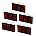 thumbnail image 1 of Common Cathode 12 Pin 1.18 x 0.63 x 0.28 inch Red Display Digital Tube 5Pcs, 1 of 6