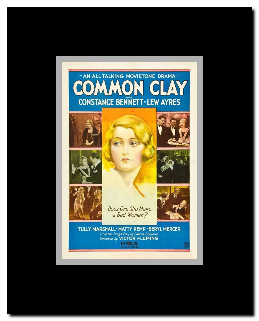 Common Clay Framed Movie Poster