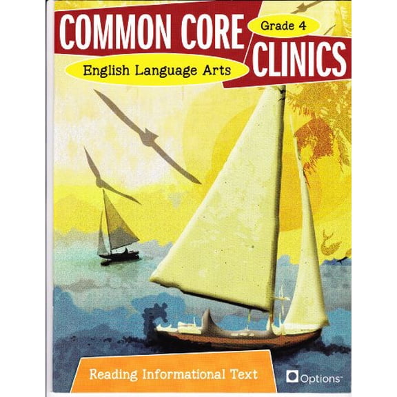 Pre-Owned Common Core Clinics English Language Arts Reading Informational Text Grade 4 (Common Core Clinics) (Paperback) 0783684789 9780783684789
