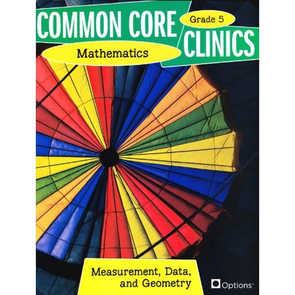 Pre-Owned Common Core Clinics Mathematics Grade 5 - Measurement, Data and Geometry by Rebecca Motil (2012-05-03) Paperback
