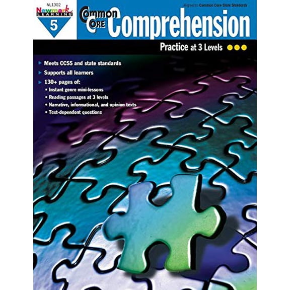Pre-Owned Common Core Comprehension Grade 5 (CC Comp) Paperback