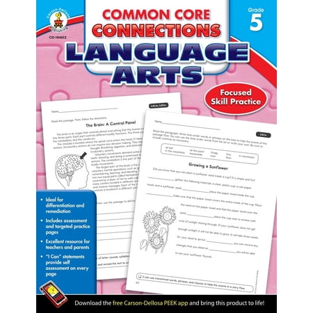 Common Core Connections: Common Core Connections Language Arts, Grade 5 (Paperback)