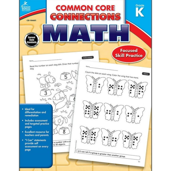 Common Core Connections: Common Core Connections Math, Grade K (Paperback)