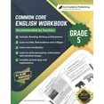 thumbnail image 1 of Pre-Owned Common Core English Workbook: Grade 5 English Paperback, 1 of 1