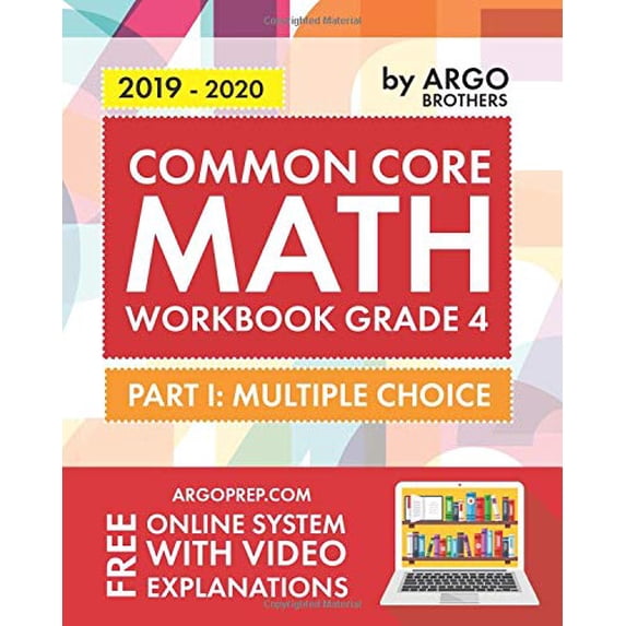 Pre-Owned Common Core Math Workbook, Grade 4 : Multiple Choice, Daily Math Practice Grade 4