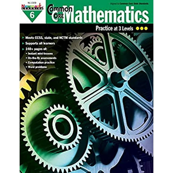 Pre-Owned Common Core Mathematics for Grade 6 (Paperback) 161269201X 9781612692012