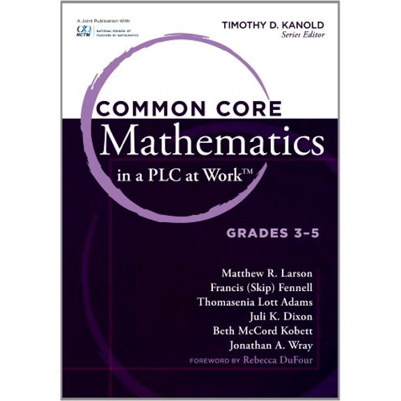 Pre-Owned Common Core Mathematics in a Plc at Work(r), Grades 3-5 (Paperback) 1936764008 9781936764006