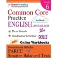 thumbnail image 1 of Pre-Owned Common Core Practice - 6th Grade English Language Arts: Workbooks to Prepare for the PARCC or Smarter Balanced Test: CCSS Aligned: Volume 7 (CCSS Standards Paperback, 1 of 1