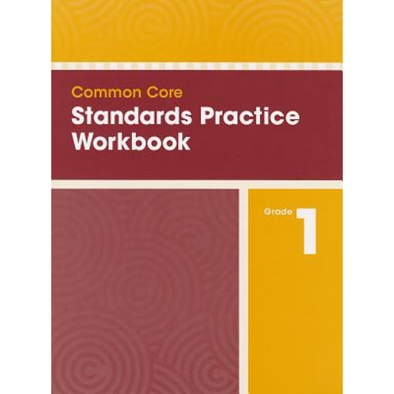 Common Core Standards Practice Workbook Grade 1 (Paperback)