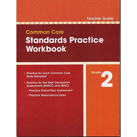 Pre-Owned Common Core Standards Practice Workbook Grade 2 (Teacher Guide) (Unknown) 032875692X 9780328756926