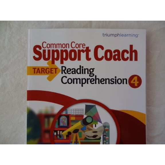 Pre-Owned Common Core Support Coach, Target: Reading Comprehension, Grade 4 (Paperback) 1623620066 9781623620066