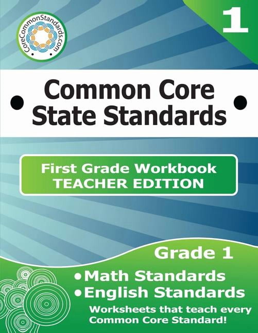 First Grade Common Core Workbook - Teacher Edition, (Paperback ...