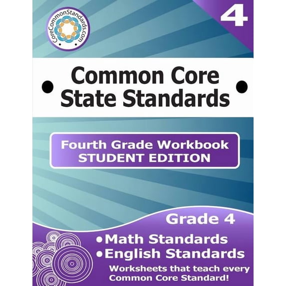 Fourth Grade Common Core Workbook - Student Edition, (Paperback)