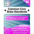 thumbnail image 1 of Kindergarten Common Core Workbook - Teacher Edition, (Paperback), 1 of 1