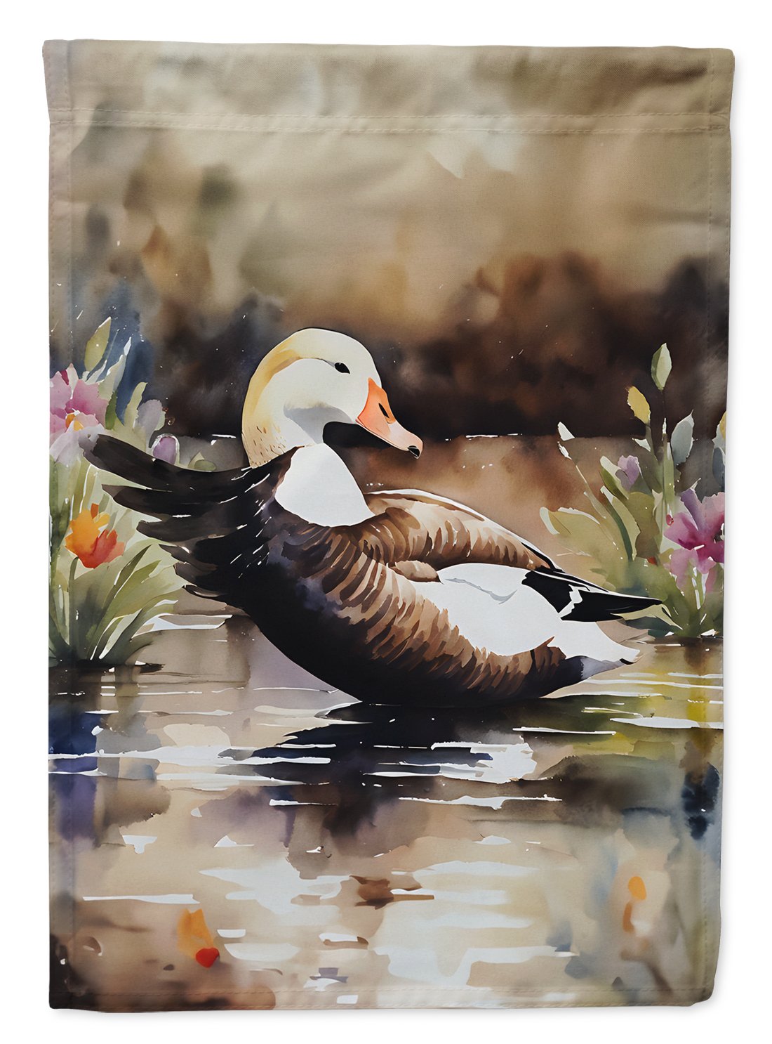 Common Eider Duck House Flag