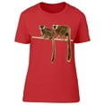 thumbnail image 1 of Common Lemurs On Branch  T-Shirt Women -Image by Shutterstock, Female Medium, 1 of 2