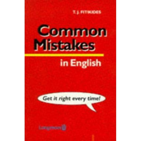 Pre-Owned Common Mistakes in English (Paperback) 0582520436 9780582520431