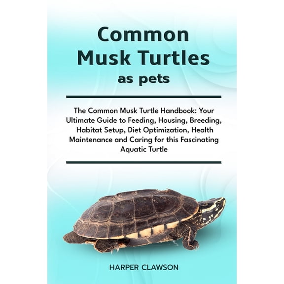 Common Musk Turtles as Pets: The Common Musk Turtle Handbook: Your Ultimate Guide to Feeding, Housing, Breeding, Habitat, (Paperback)