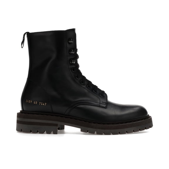Common Projects Men's Combat Boot Black, from StockX