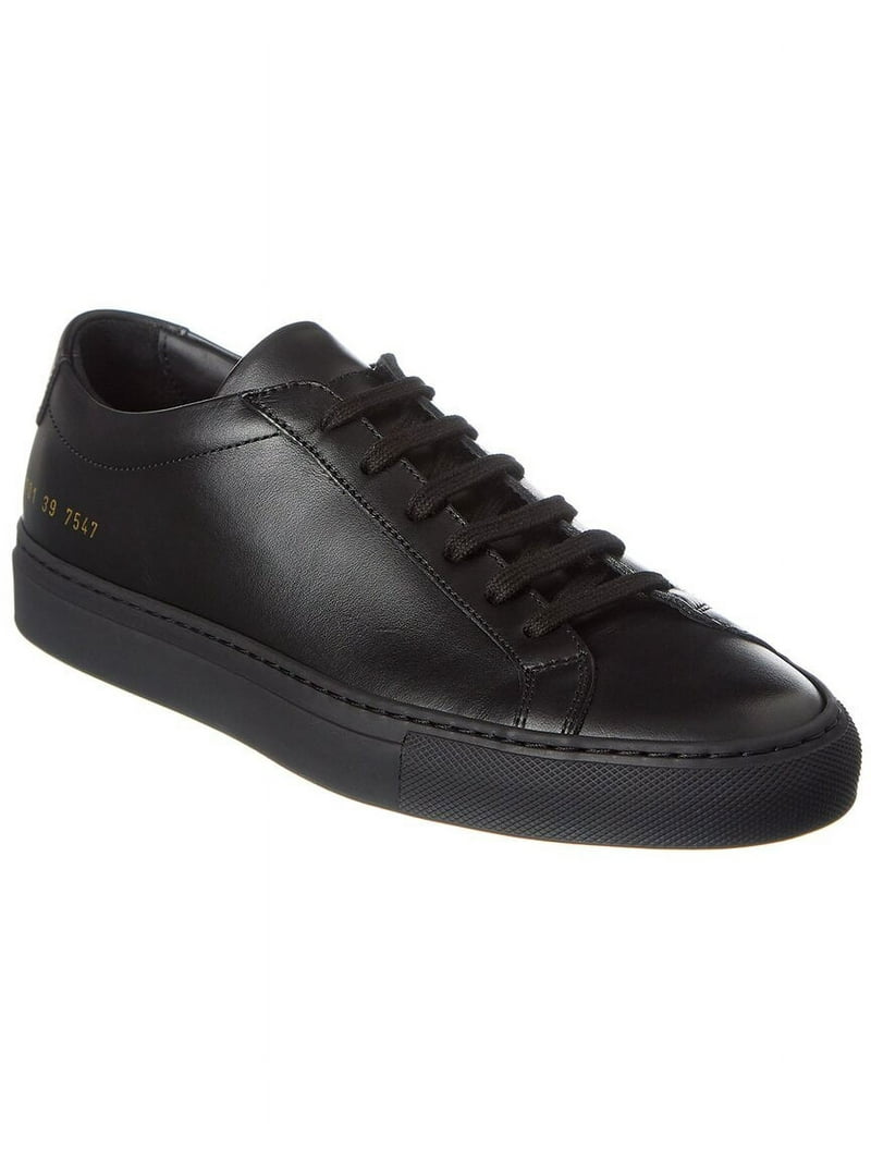 【関税込み】Common Projects ブラック Achilles スニーカー Common Projects Original Achilles Leather Sneaker, 36, Black
