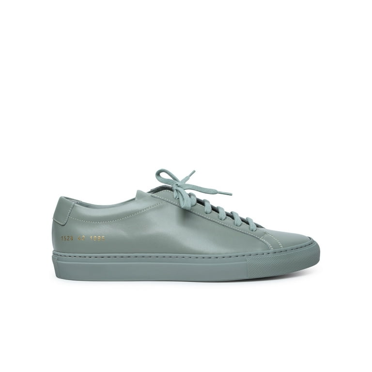 Common Projects Uomo Original Achilles Vintage Green Leather Sneakers Walmart