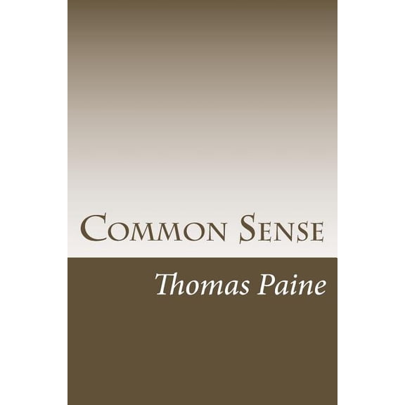 Common Sense (Paperback)