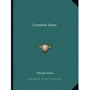 Common Sense Paperback
