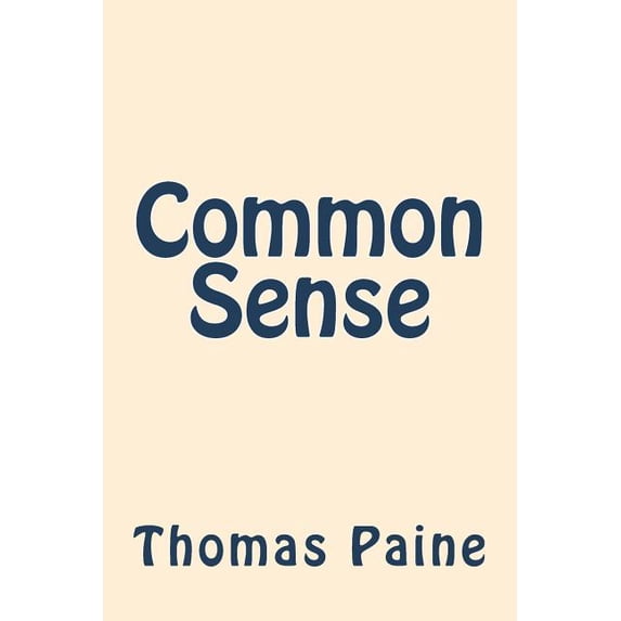 Common Sense, (Paperback)