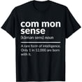 thumbnail image 1 of Common Sense Sarcastic GiftT-Shirt, 1 of 4