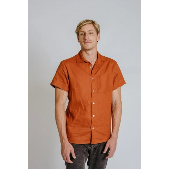 Common Stitch Sewing Pattern Finch Button Up Men XS-XXL Shirts
