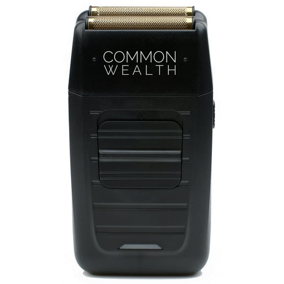 Common Wealth Professional Shaver Mens Cordless Hypoallergenic Bump Free Gold Pro Foil Barber Shaper Trimmer Finishing Tool CWPS26