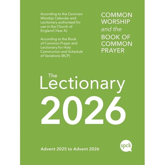 Common Worship Lectionary 2026: Church of England Liturgical Calendar with the Book of Common Prayer (Includes Daily Rea, (Spiral-Bound)